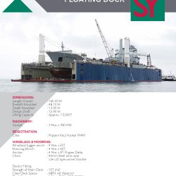 160m Floating Dock